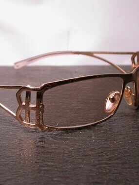 Boucheron Gold Luxury Designer Metal Shades Sunglasses ITALY Frame ONLY
